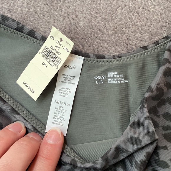 Aerie Leopard Print Bikini Set - Picture 5 of 6